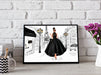 Fashion wall art, fashion prints, fashion digital prints, fashion poster, digital instant, digital printable - Allure Fashion Store 